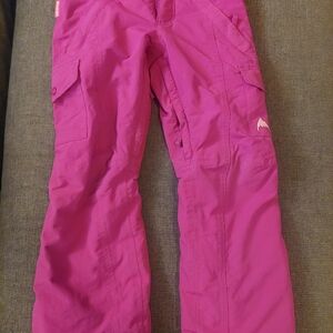 Burton Kids' Magenta Cargo Pants